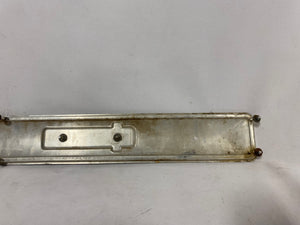 Good Used NO AC 73-80 Original GM Chevy Custom deluxe Metal Woodgrain Dash Plate (early)