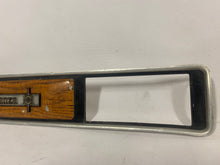 Load image into Gallery viewer, Good Used 73-80 Original GM Chevy Bonanza Metal Woodgrain Dash Plate with AC