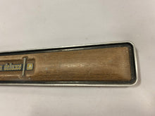 Load image into Gallery viewer, Good Used NO AC 73-80 Original GM Chevy Custom deluxe Metal Woodgrain Dash Plate (early)
