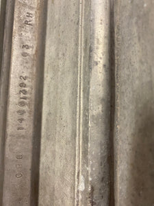 Used 79-80 Chevy C10 Metal Chrome Headlight Bezel Pair for Round Headlights