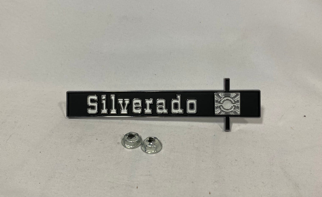 75-80 Silverado Dash Plate Emblem